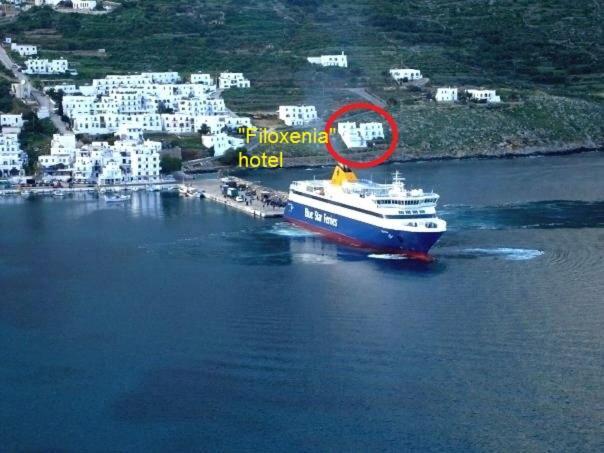 Hotel Filoxenia Aegiali Eksteriør bilde